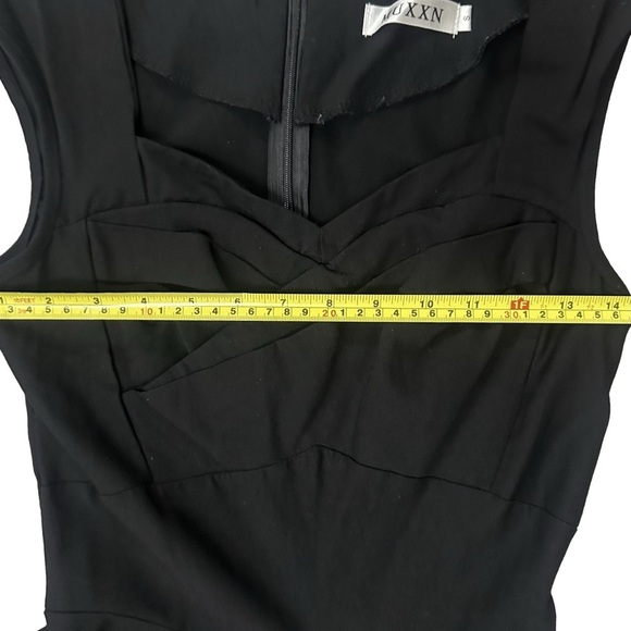 Rockabilly Swing Dress SM Whimsigoth Fairy Fit & Flare Stretch Classy Old Money - Picture 6 of 7